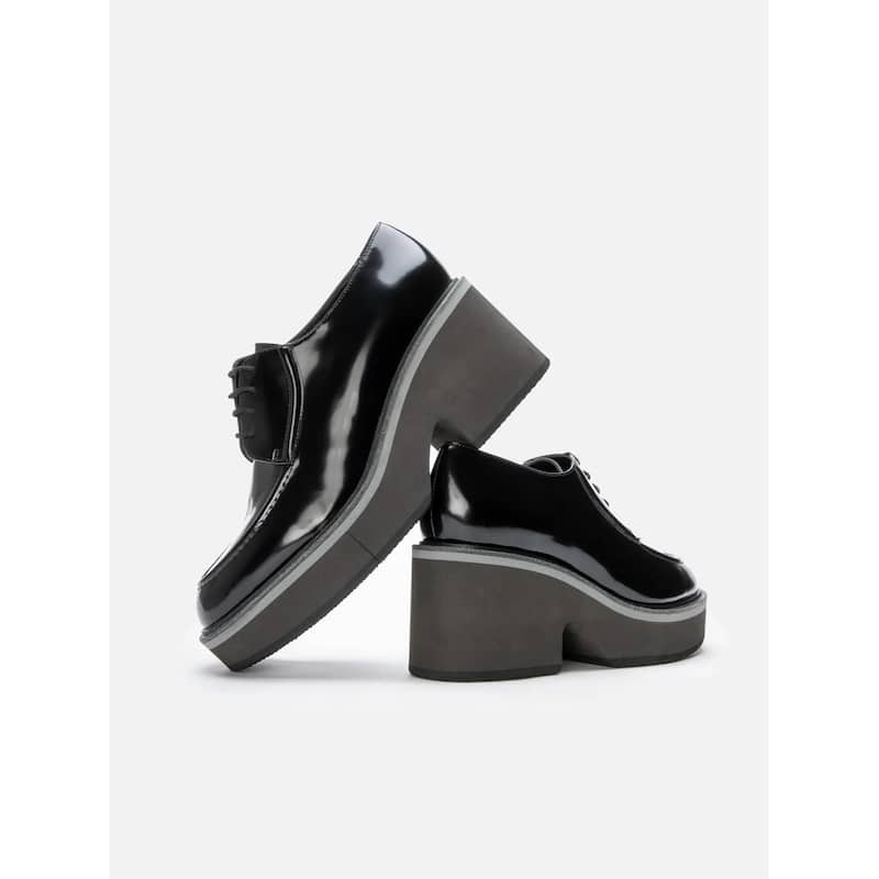 Clergerie Gloss Loafer - 38.5 FR/8 US - Black