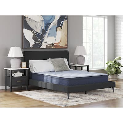 Signature Design by Ashley Peak 2.0 12 Hybrid Light Blue Mattress