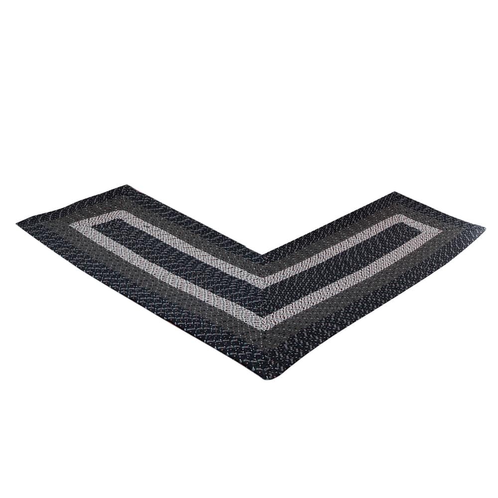 Better Trends Country Braid Reversible Area Rug