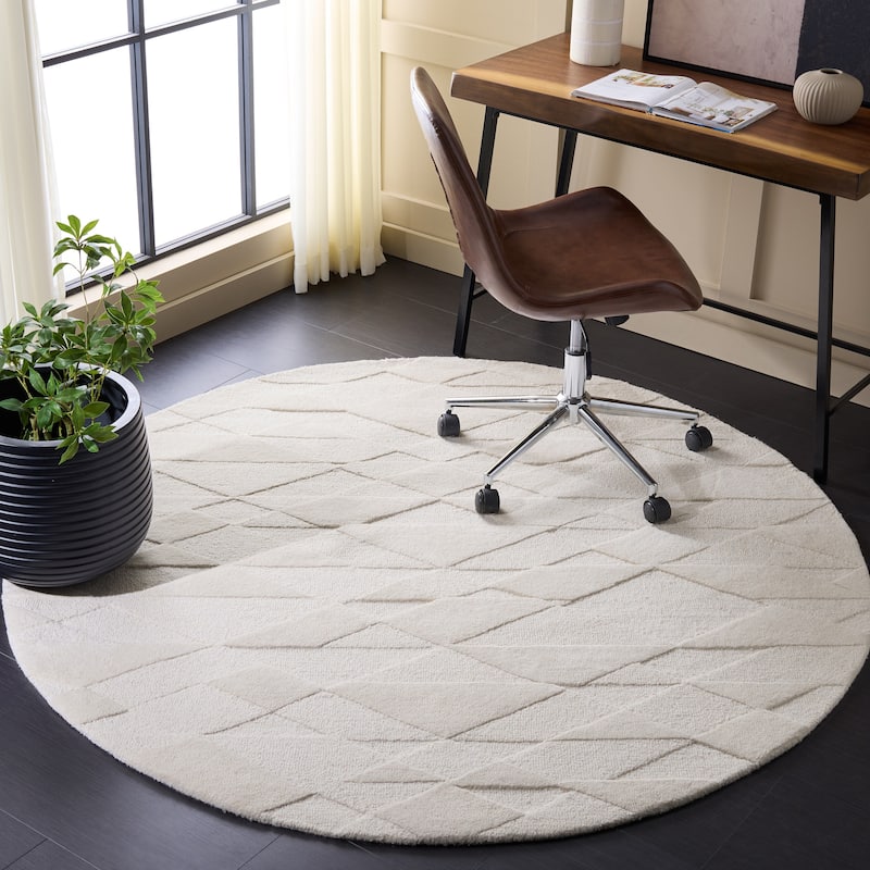 SAFAVIEH Handmade Rodeo Drive Tayla Mid-Century Modern Wool Rug