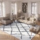 preview thumbnail 2 of 53, SAFAVIEH Berber Shag Hessie Moroccan Rug