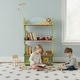 preview thumbnail 4 of 11, Fantasy Fields Sunny Safari Kids 3-Tier Bookshelf with Storage Drawer, Animal-Themed Wooden Bookcase for Toddlers and Children