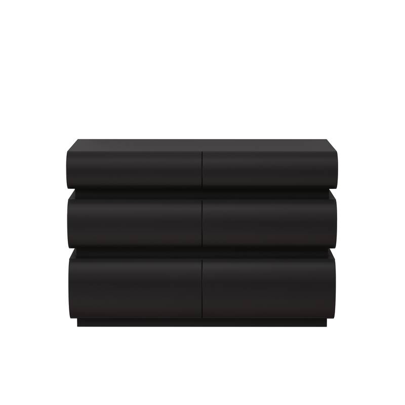 Modern 6 Drawer Dresser for Bedroom