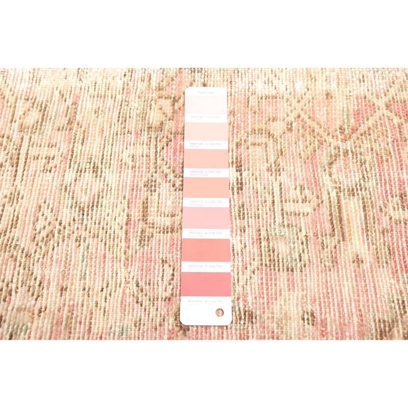 ECARPETGALLERY Hand-knotted Antalya Vintage Copper Wool Rug - 4'11 x 6'11