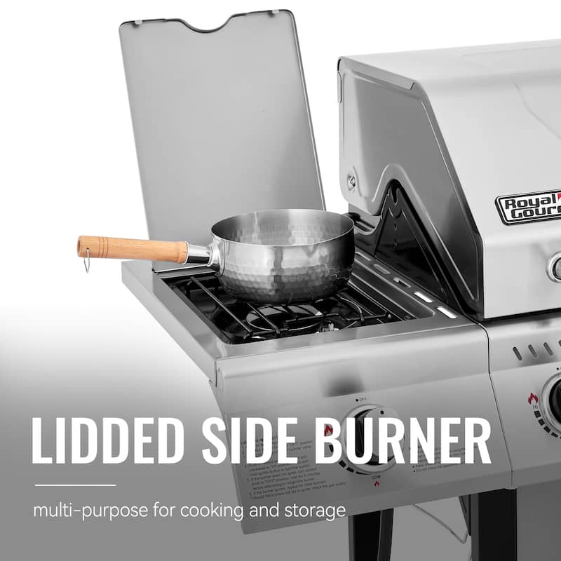 Royal Gourmet GA5401T 5-Burner Gas Grill with Sear & Side Burner