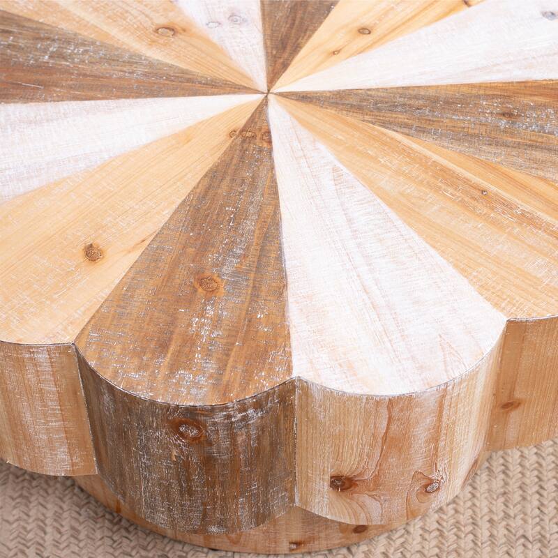 Rustic Manufactured Wood Flower