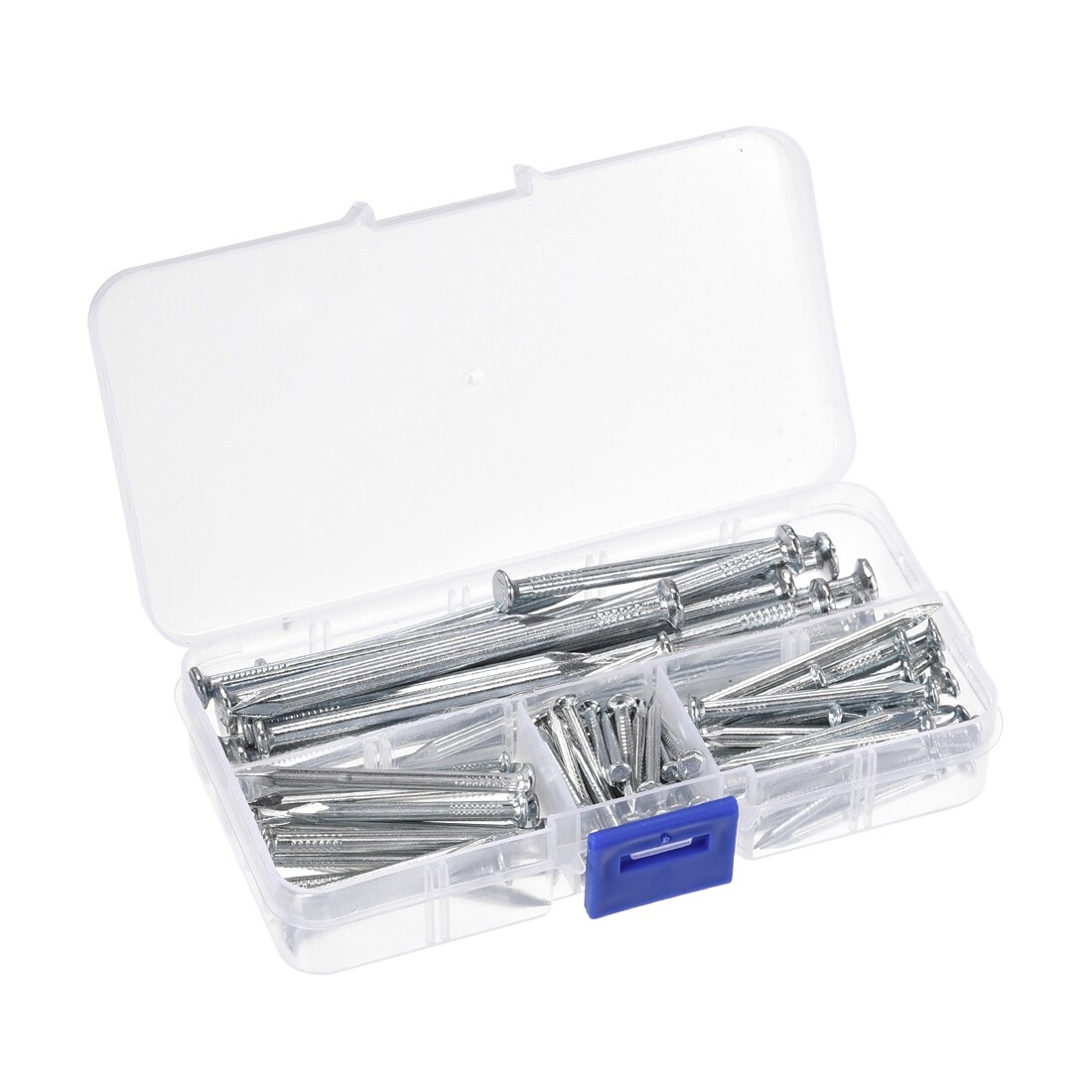 Hardware Nails Carbon Steel Cement Nail Assortment Kit 7 Size