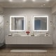 preview thumbnail 63 of 72, LED Bathroom Mirror with UL Listed, High Brightness, Anti-Fog, 3 Color Temperature, Dimmable