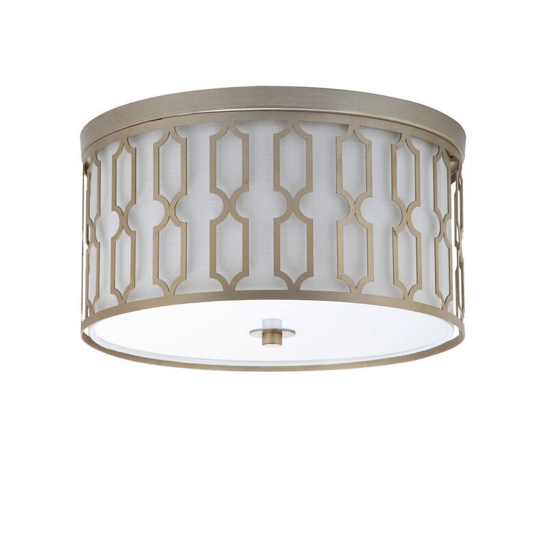 Thatcher Metal LED Flush Mount, by JONATHAN Y