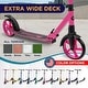 preview thumbnail 55 of 62, Outdoor Cruiser Kick Scooter for Ages 6+, for Kids, Teens, and Adult, Max Load 250 LBS, Foldable, 8-inch Big Wheels,