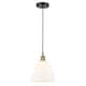 Option Black Antique Brass / Matte White