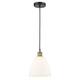Option Black Antique Brass / Matte White