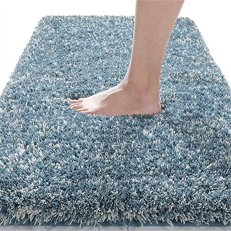 Bathroom Rugs - Denim Blue - 32" x 20"