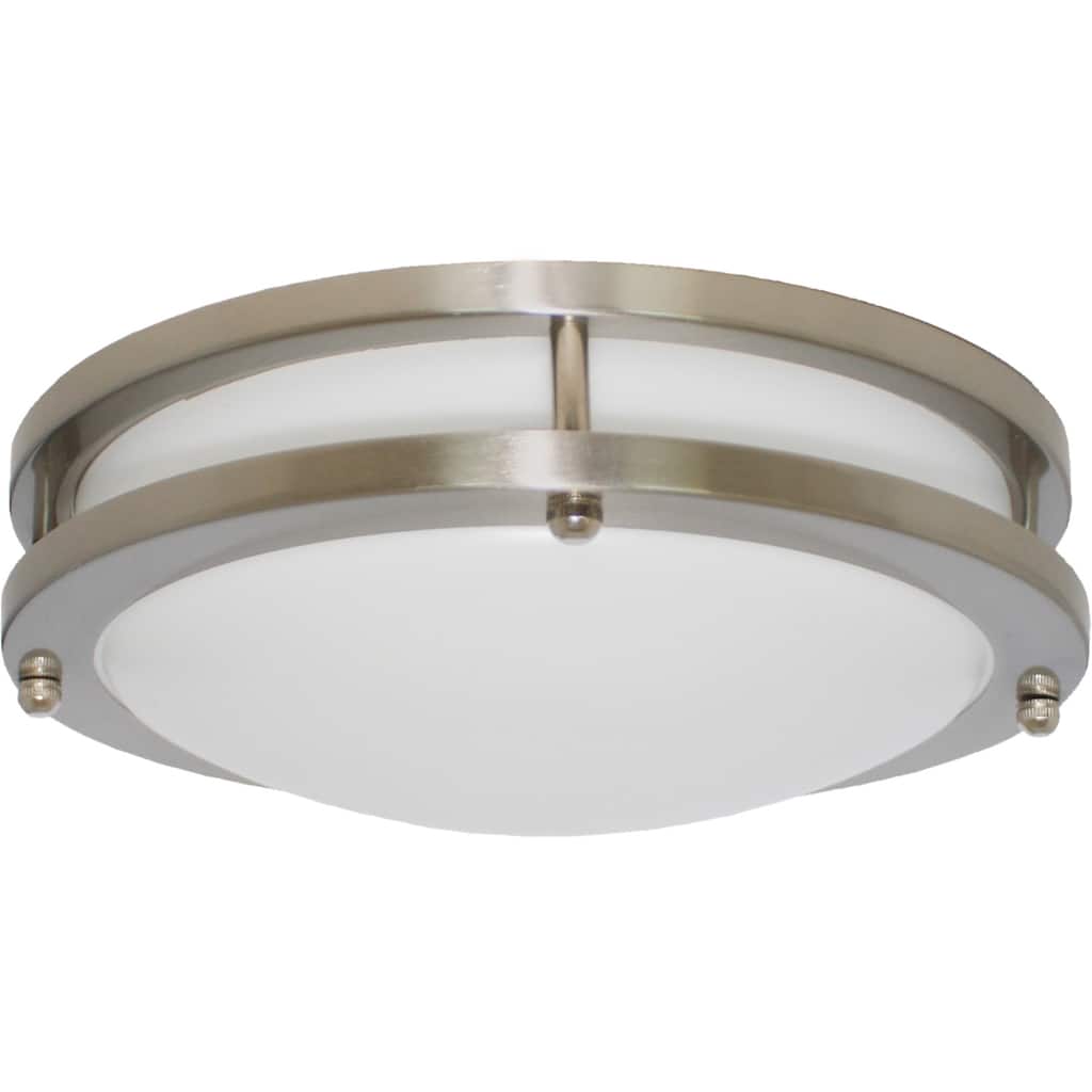 Elco ELD11040 Darby 10" Wide LED Flush Mount Drum Ceiling Fixture - 14