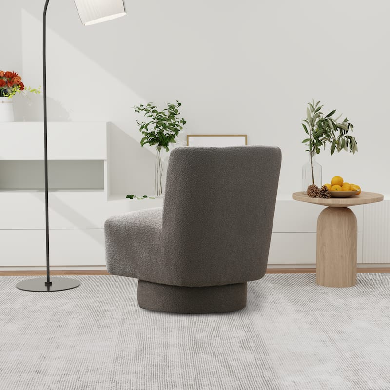 23.6"W Swivel Accent Chair for Living Room