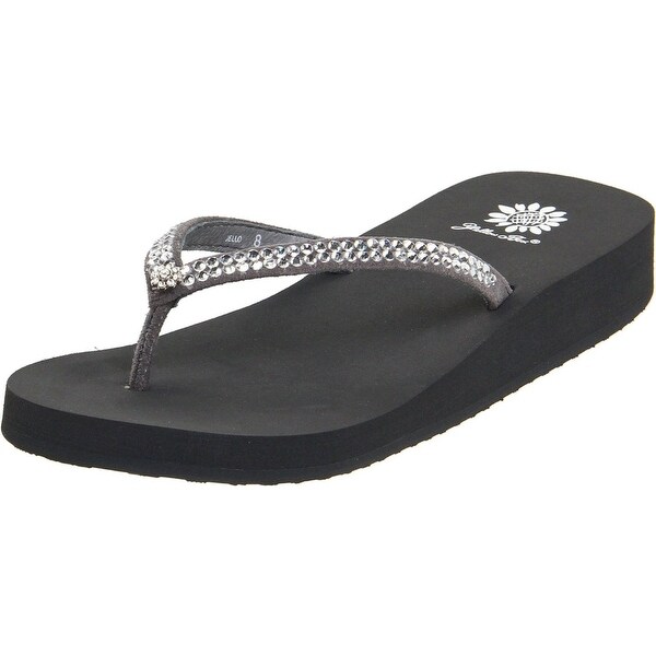 yellow box jello sandals