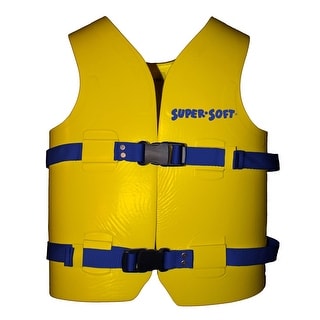 TRC Recreation Super Soft Youth Life Jacket Swim Safety Vest, Medium ...