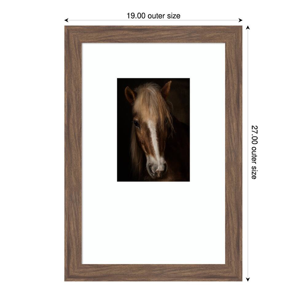 Sapience by Martine Benezech Wood Framed Wall Art Print