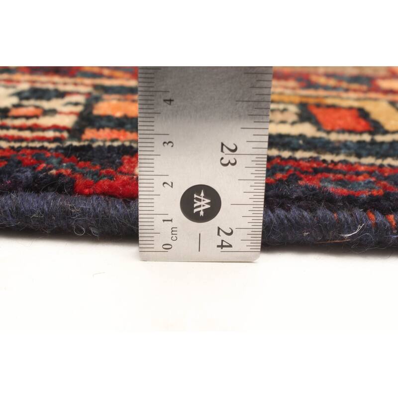 ECARPETGALLERY Hand-knotted Konya Anatolian Red Wool Rug - 3'10 x 7'6