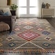 preview thumbnail 40 of 50, Nourison Moroccan Casbah Boho Geometric Tassel Area Rug 8'10" x 12' - Grey - Runner/Rectangle