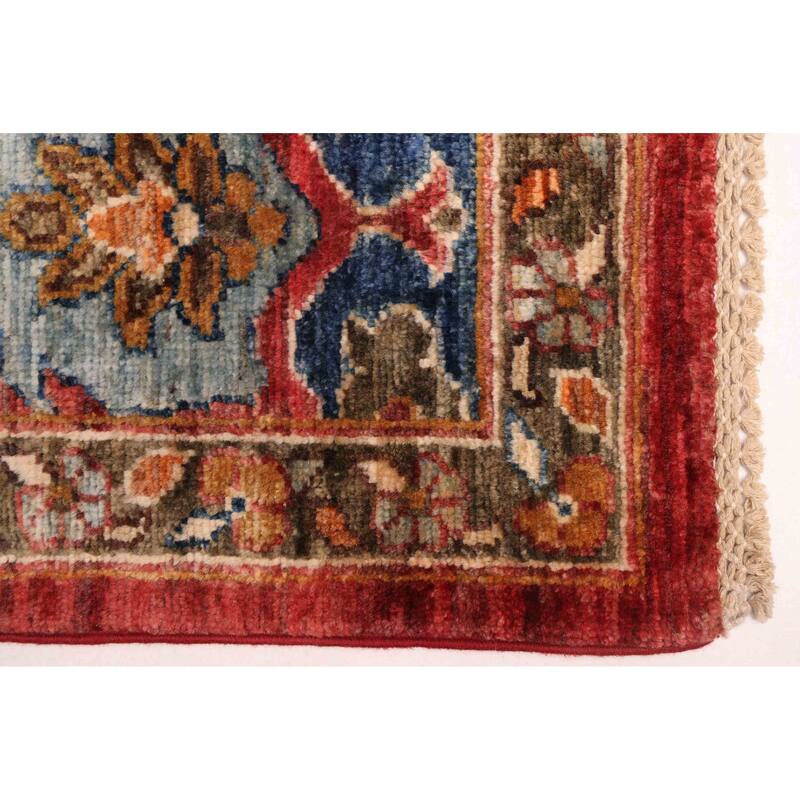 ECARPETGALLERY Hand-knotted Aryana Red Wool Rug - 9'10 x 12'2