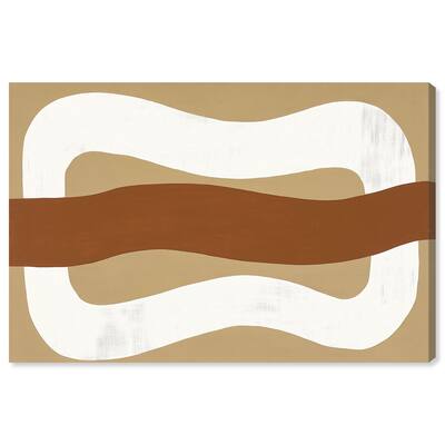 Minimal Wavy I Canvas by Art Remedy, Gallery Wrapped