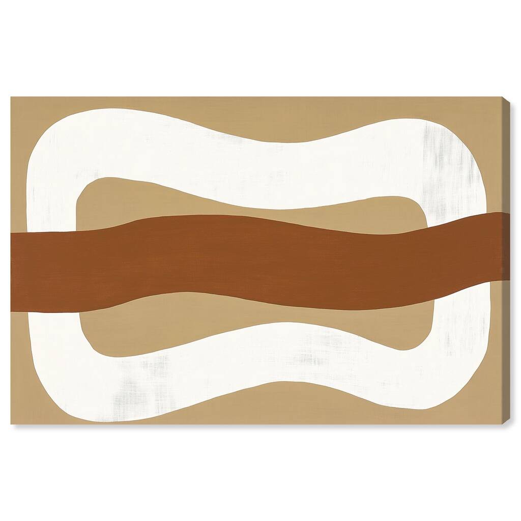 Minimal Wavy I Canvas by Art Remedy, Gallery Wrapped