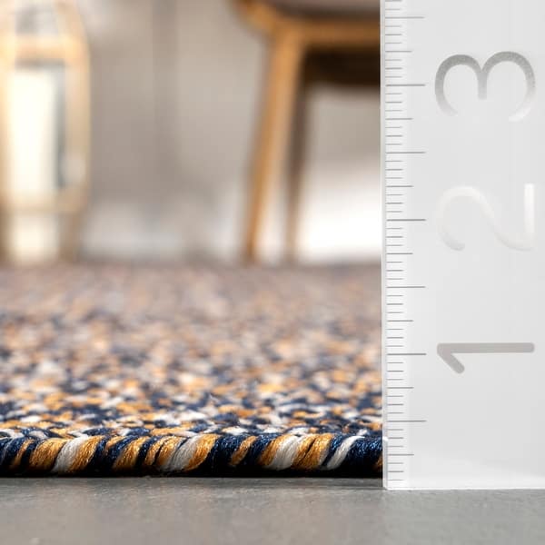 dimension image slide 1 of 8, Nuloom Wynn Braided Indoor/Outdoor Area Rug
