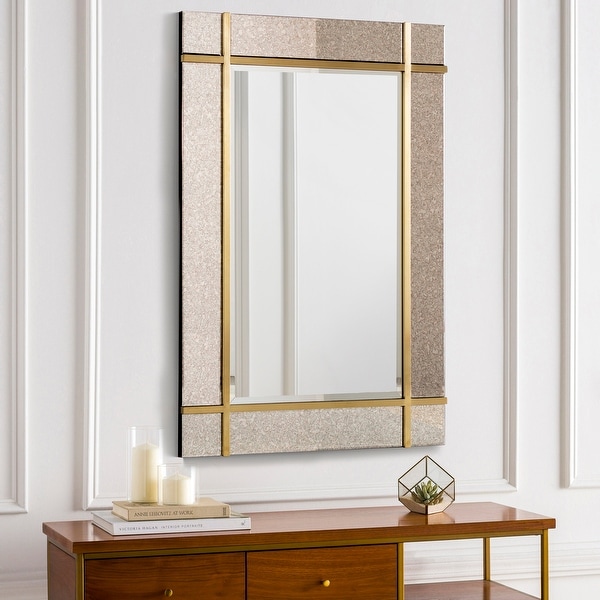 Emiliano Gold and Antique Accents Wall Mirror 33