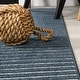 preview thumbnail 38 of 111, JONATHAN Y Maribo Minimalist Scandi Striped Navy/ivory Area Rug