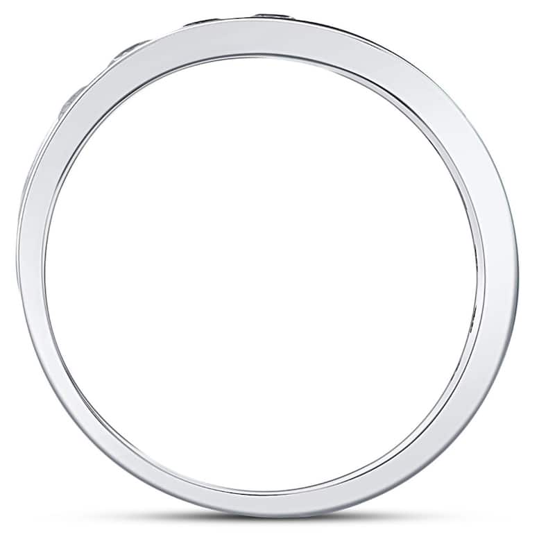 1ct Diamond Wedding Ring White Gold