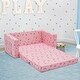preview thumbnail 23 of 24, Kids Fold Out Couch 2-in-1 Children Convertible Sofa to Lounger