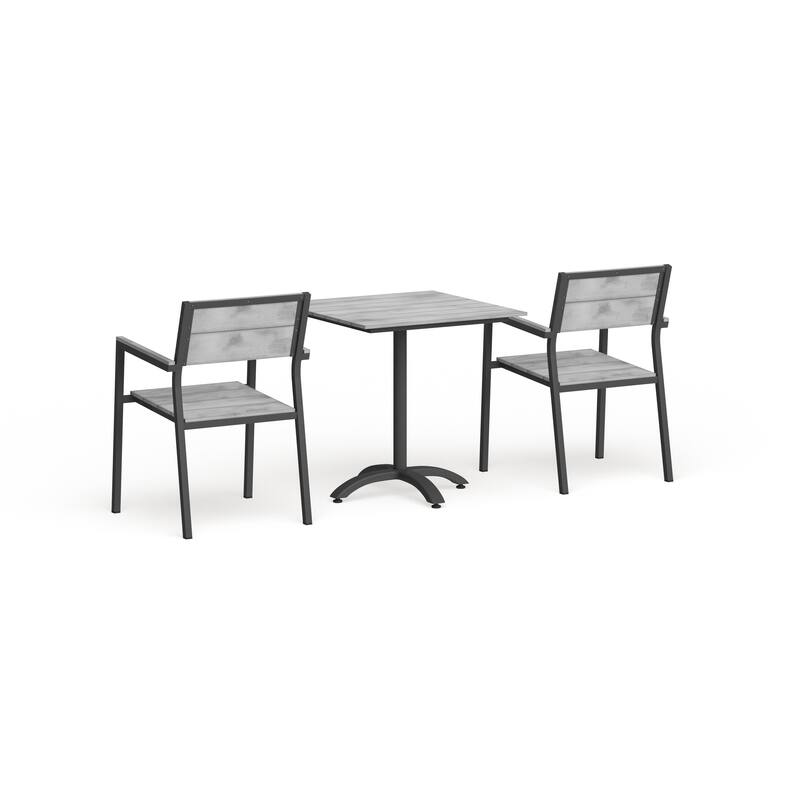 Modway Main 3-Piece Outdoor Patio Dining Set