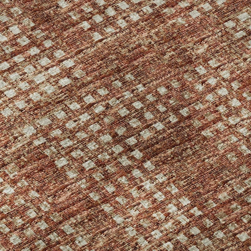 Premium Washable Super Soft Modern Houndstooth Mayfield Rug