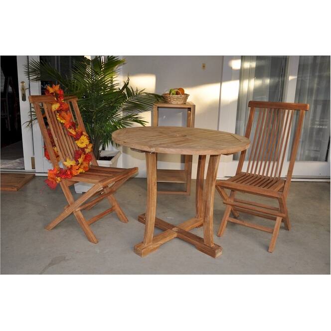 Outdoor Dining Set 5 Piece Patio Table and Chairs Set