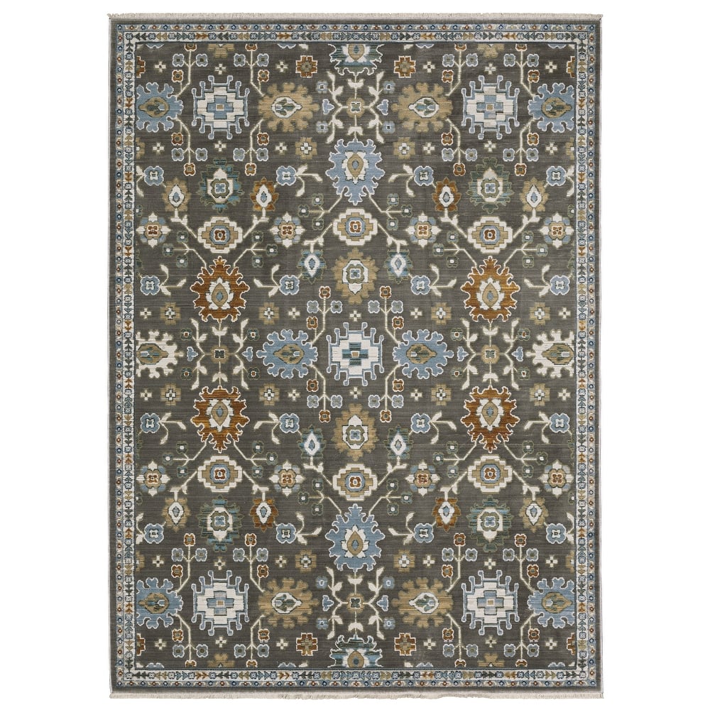 Style Haven Kellan Floral Oriental Area Rug