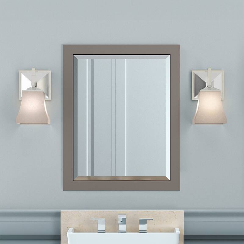 Williamsburg 2pc Wooden Bathroom Vanity Set with 48"L Bathroom Vanity and a Mirror