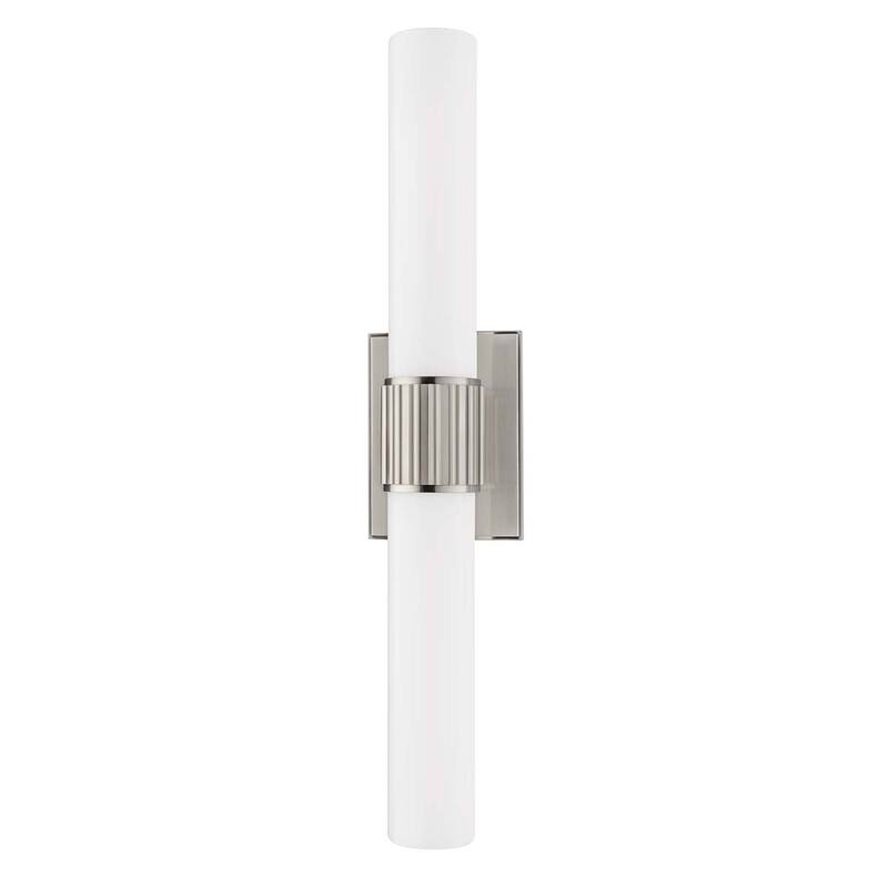 Hudson Valley Lighting Fulton 2 Light 5" Wide Bath Bar - Satin Nickel