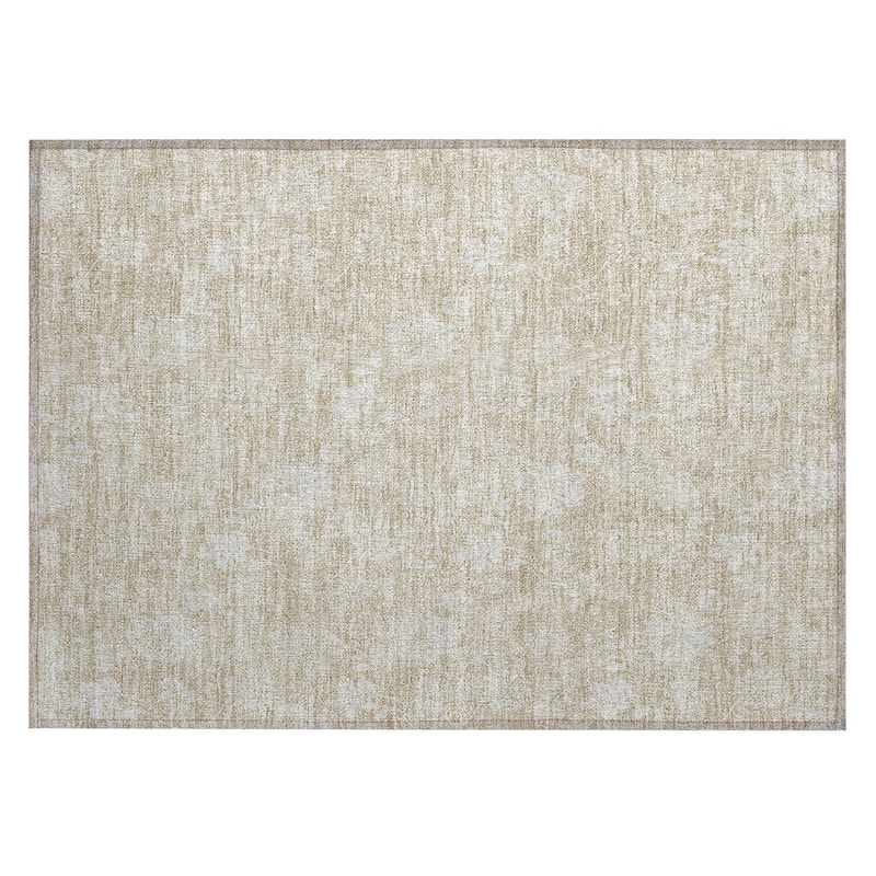 Machine Washable Indoor/ Outdoor Chantille Floral Farmhouse Rug