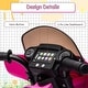 preview thumbnail 5 of 43, Electric Ride-On Motorcycle for Kids - 6V Dirt Bike with USB, AUX, Music, and Headlight - Perfect for Toddlers Ages 1-3