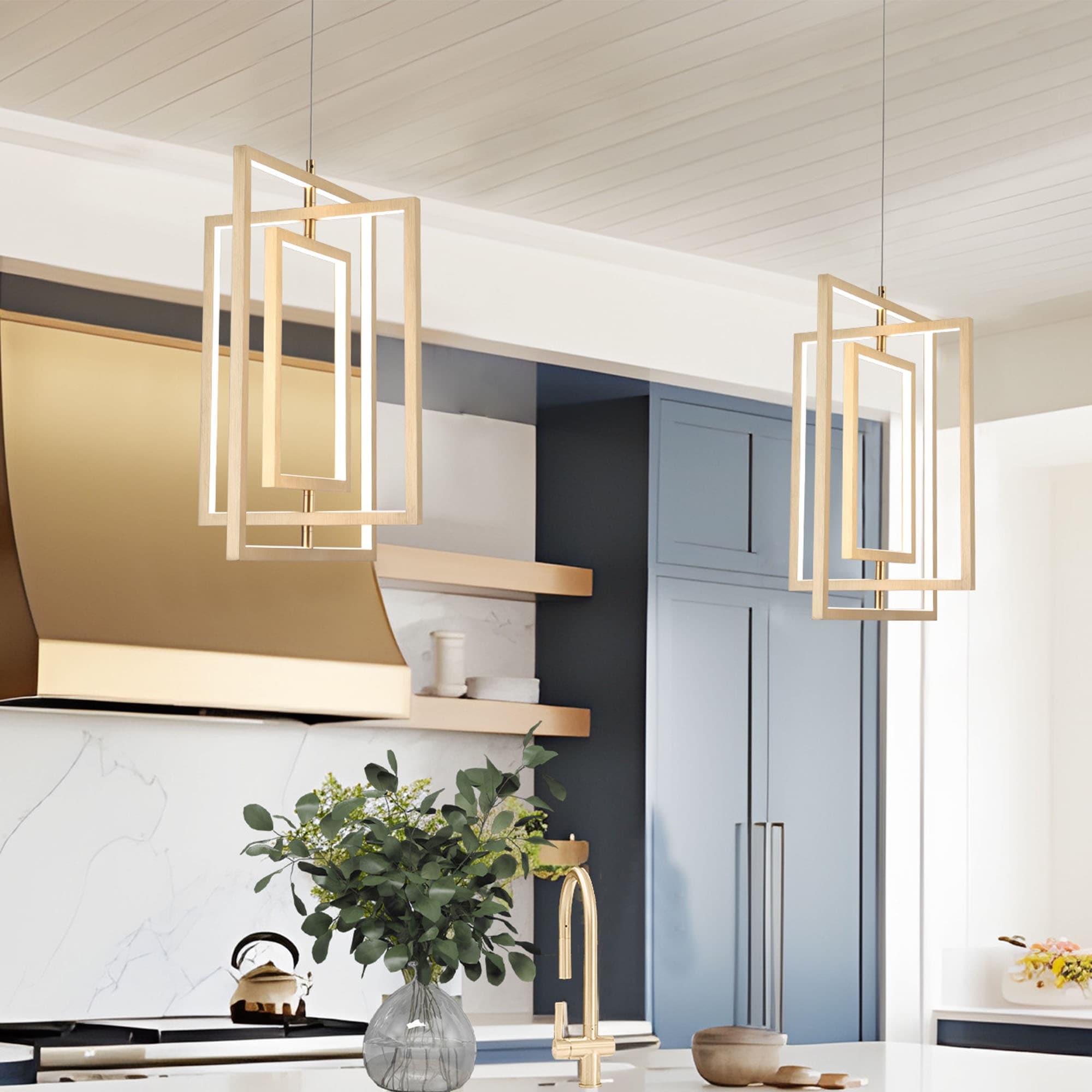 Geometric shape pendant lights cheap
