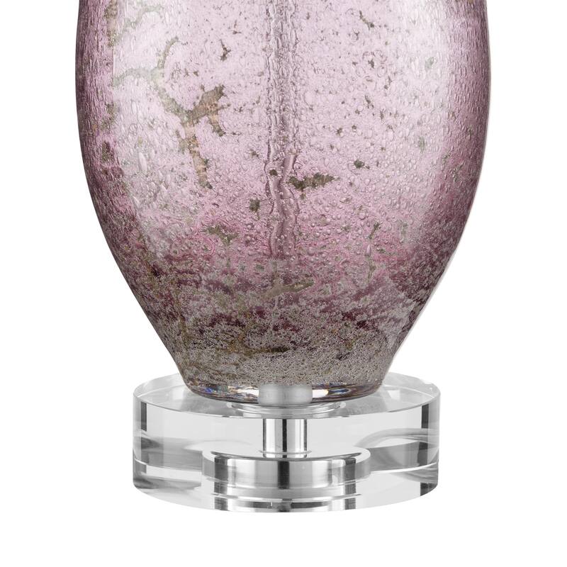 Currey & Company Optimist Purple Table Lamp - 30"h x 16"dia