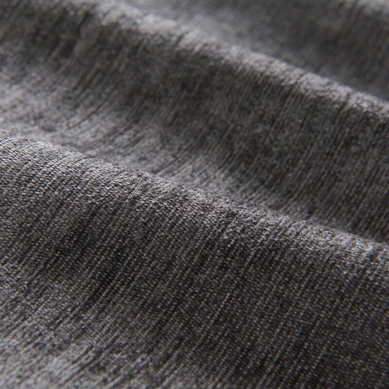 L-Shape Sectional Sofa with Folding Table, Dual-Port Charging, Side Pockets, 2 Pillows, Movable Ottoman, Chenille Modular Sofa