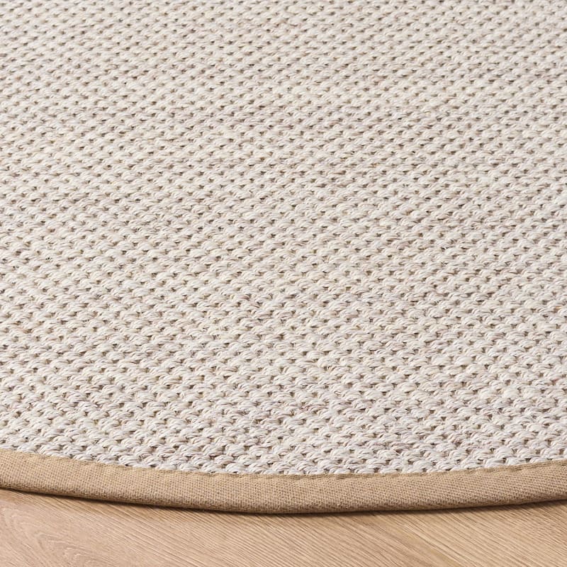 SAFAVIEH Natural Fiber Lorine Casual Border Sisal Rug