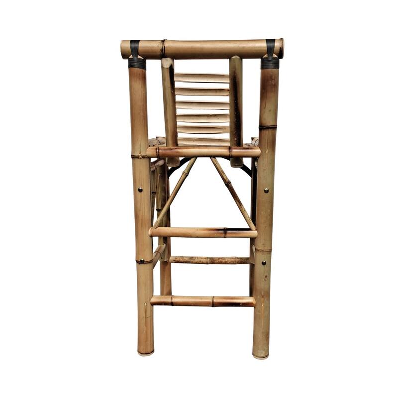 RAM Game Room Bamboo Tiki Barstool Set