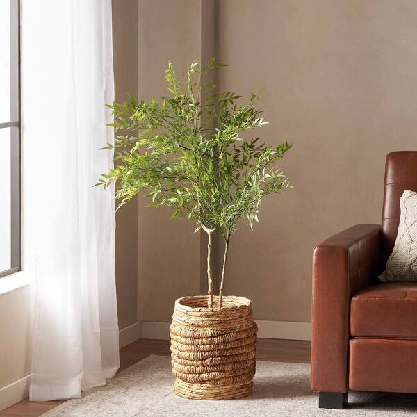 Purling Artificial Heavenly Bamboo Nandina Tree by Christopher Knight ...