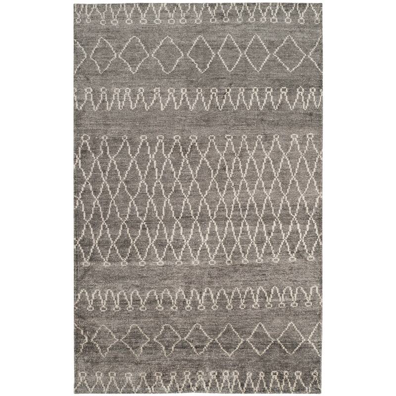 SAFAVIEH Hand-knotted Stone Wash Mirzeta Modern Wool Rug