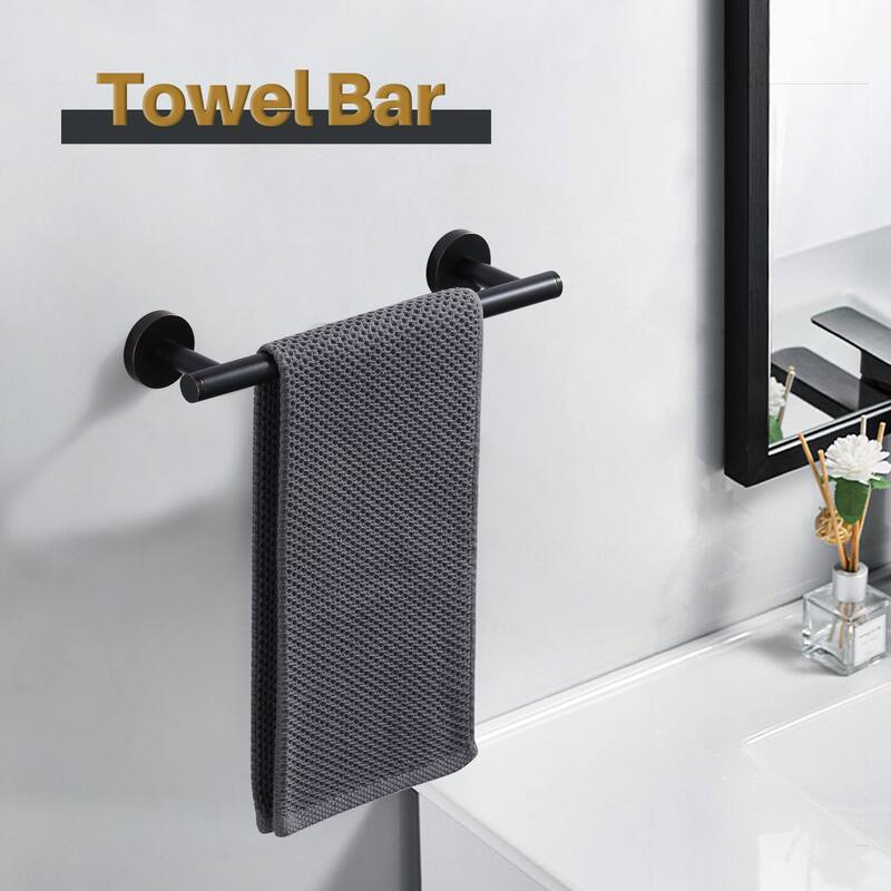 WOWOW Mutiple length Wall Mounted Stainless Steel Towel Bar