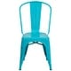 preview thumbnail 72 of 164, Metal Indoor/ Outdoor Stackable Bistro Chair (Set of 4)