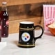 preview thumbnail 2 of 3, Pittsburgh Steelers 24 oz Ceramic Stein Mug